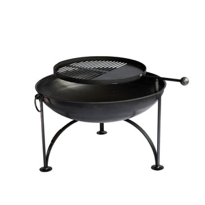 Firepit with BBQ rack